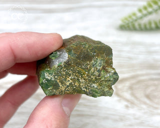 Chrome Diopside and Uvarovite Garnet Specimen #4