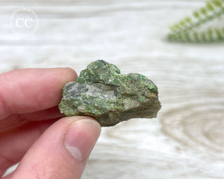 Chrome Diopside and Uvarovite Garnet Specimen #5