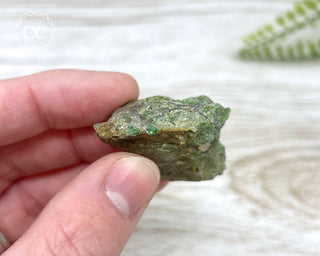 Chrome Diopside and Uvarovite Garnet Specimen #5