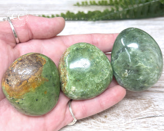 Chrysoprase Chunky Palm Stone