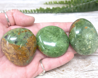 Chrysoprase Chunky Palm Stone