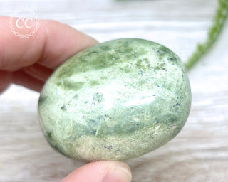 Chrysoprase Chunky Palm Stone #2