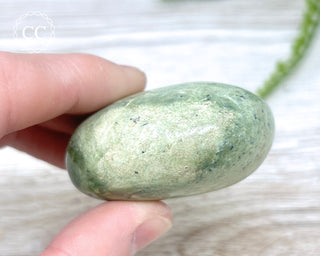 Chrysoprase Chunky Palm Stone #2