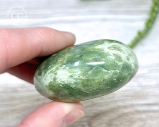 Chrysoprase Chunky Palm Stone #2