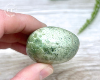 Chrysoprase Chunky Palm Stone #2