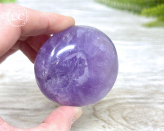 Amethyst Chunky Palm Stone #2