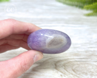 Amethyst Chunky Palm Stone #4