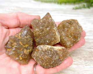 Natural Citrine Cluster - Morocco