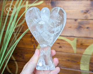 Large Clear Quartz Angel #2