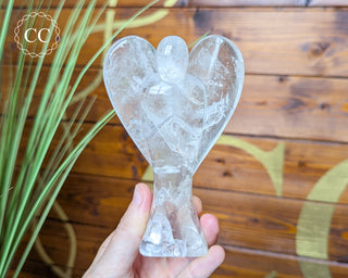 Large Clear Quartz Angel #2