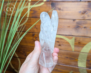 Large Clear Quartz Angel #2