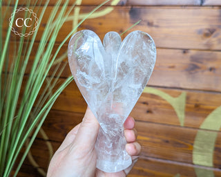 Large Clear Quartz Angel #2