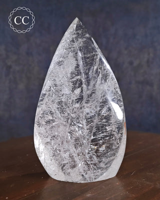 Clear Quartz Flame #3