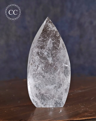 Clear Quartz Flame #4
