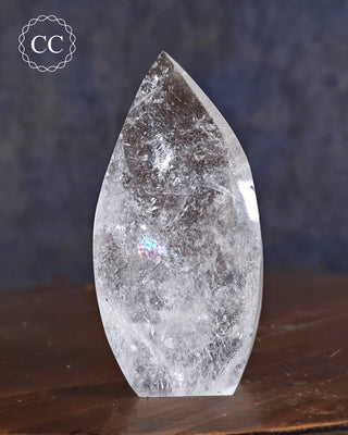 Clear Quartz Flame #4