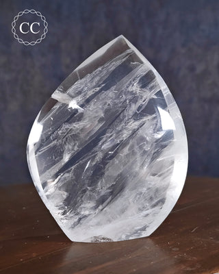 Clear Quartz Flame #1