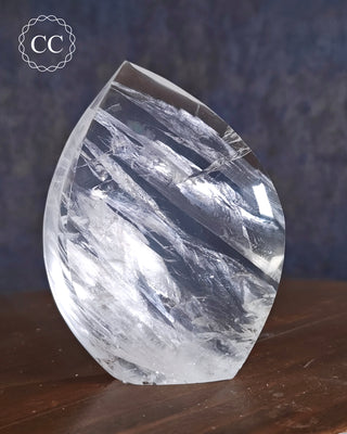 Clear Quartz Flame #1
