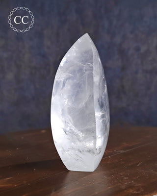 Clear Quartz Flame #1