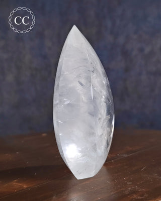 Clear Quartz Flame #1