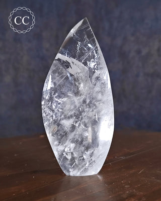 Clear Quartz Flame #2