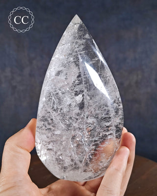 Clear Quartz Flame #3
