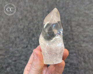 Clear Quartz Flame #1