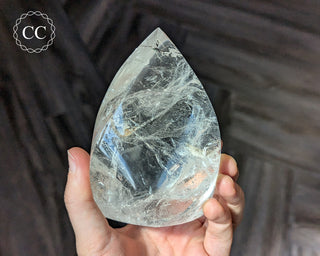 Clear Quartz Flame #4
