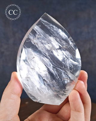 Clear Quartz Flame #1