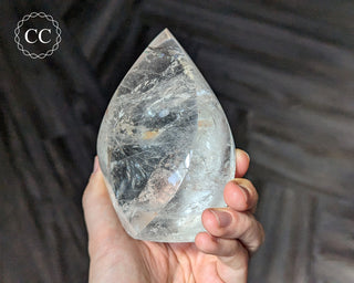 Clear Quartz Flame #4
