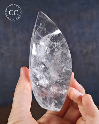Clear Quartz Flame #2