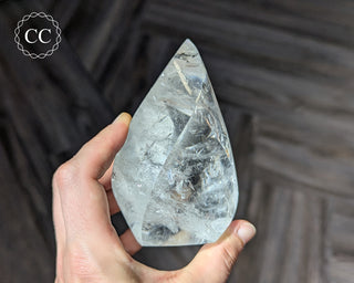 Clear Quartz Flame #4