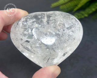 Clear Quartz Heart #2