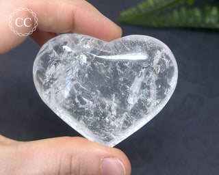 Clear Quartz Heart #2