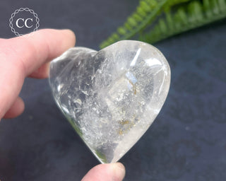 Clear Quartz Heart #2