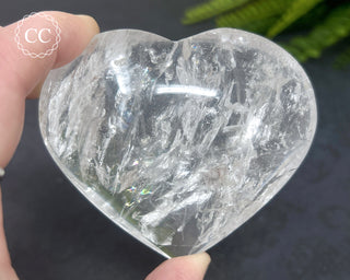 Clear Quartz Heart #1