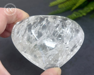 Clear Quartz Heart #1