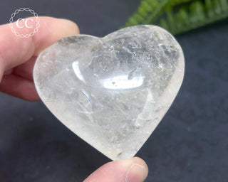 Clear Quartz Heart #1