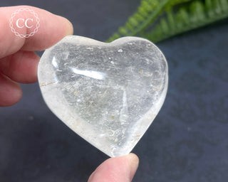 Clear Quartz Heart #3