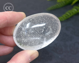 Clear Quartz Chunky Palm Stone #8