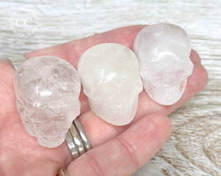 Clear Quartz Skull