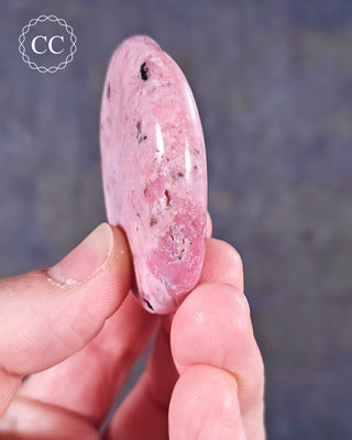 Cobalto Calcite Palm Stone #3