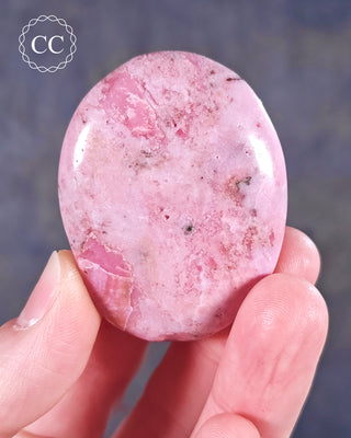 Cobalto Calcite Palm Stone #3