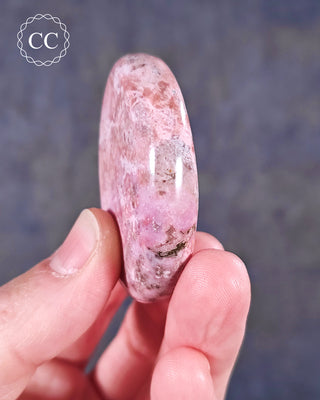 Cobalto Calcite Palm Stone #4