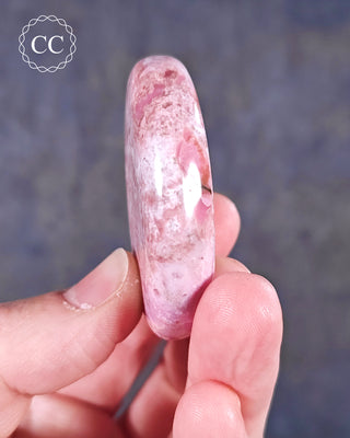 Cobalto Calcite Palm Stone #4
