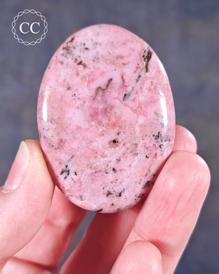 Cobalto Calcite Palm Stone #5