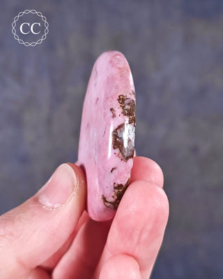 Cobalto Calcite Palm Stone #6