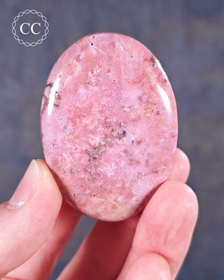 Cobalto Calcite Palm Stone #7