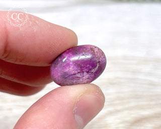 Cobalto Calcite Polished Pebble