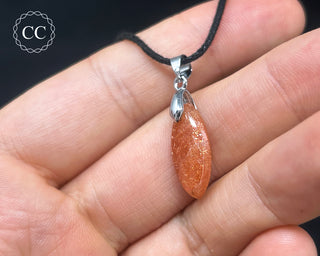 Confetti Sunstone Necklace #3