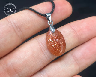 Confetti Sunstone Necklace #4